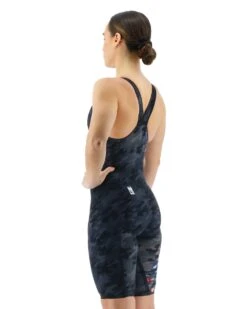 TYR Women's Venzo™ Closed Back - USA Blackout Camo -Tyr vzcucb6a 921 alt04